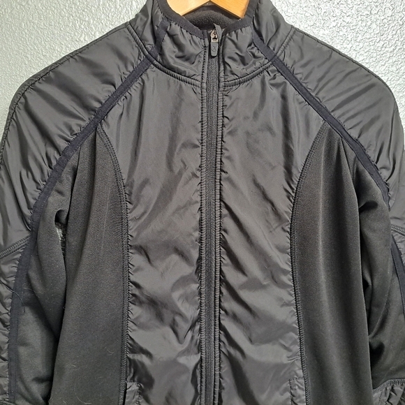 Xersion Dark Grey Athletic Quilted Jacket    Size S - Picture 2 of 10